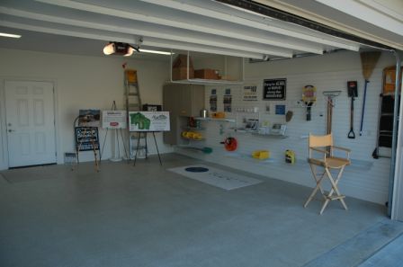 Sloped Garage Floor